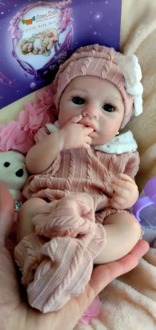 Bebé Reborn Silicona 33-34 cm
