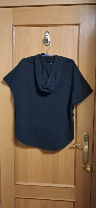 Sudadera sin mangas Nike niña negra