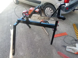 caballete para motosierra