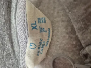 Sudadera gris con capucha