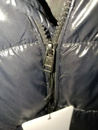 Chaqueta Moncler Negra Brillante