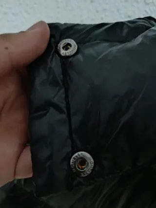 Chaqueta Moncler Negra Brillante