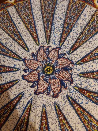 Copritavola rotondo artigianale Persiano