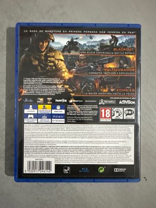Call of Duty Black Ops 4 PS4