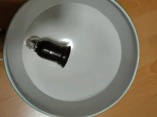 Lámpara Flexo Vintage Verde Metal