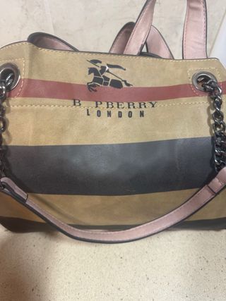 Bolso B Pberry London con cadena