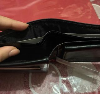 Portafoglio Egon Furstenberg nero coccodrillo