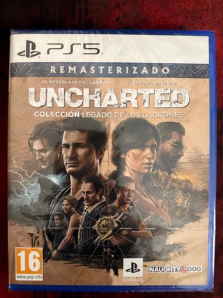 Uncharted: Colección Legado de los Ladrones PS5.