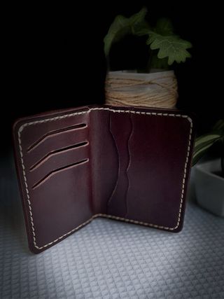 Cartera de piel personalizada