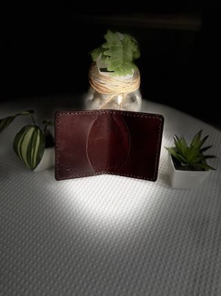 Cartera de piel personalizada