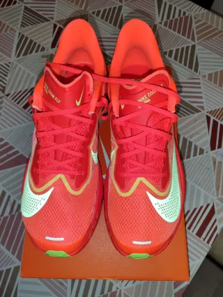 Nike Zoom Fly 6 Talla 44.5 Naranja y Verde