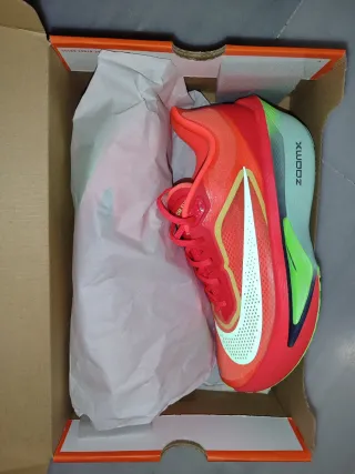 Nike Zoom Fly 6 Talla 44.5 Naranja y Verde