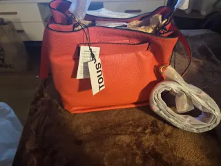 Bolso Tous Rojo y Dorado