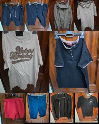 Lote de varias prendas de ropa para hombre