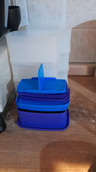 Stampini Tupperware Blu