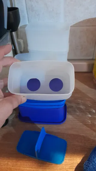 Stampini Tupperware Blu