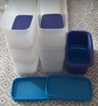 Stampini Tupperware Blu