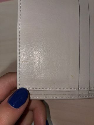 Portafoglio Zippo Beige/Bianco