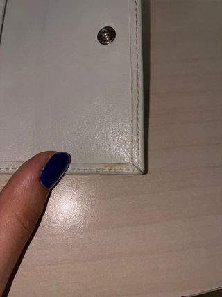 Portafoglio Zippo Beige/Bianco