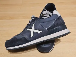 Zapatillas Munich Dash Premium 153 Azul/Gris