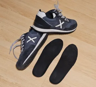 Zapatillas Munich Dash Premium 153 Azul/Gris