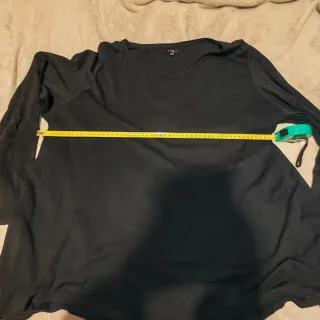 Camiseta TEX manga larga negra