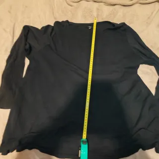 Camiseta TEX manga larga negra