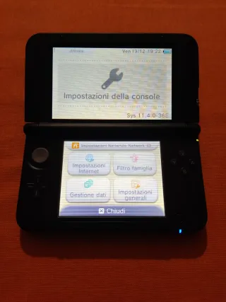 Nintendo 3DS XL blu