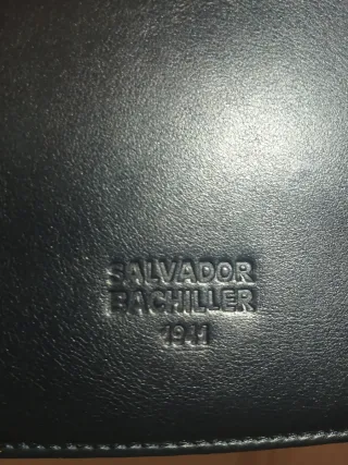 Bolso de piel Salvador Bachiller Negro