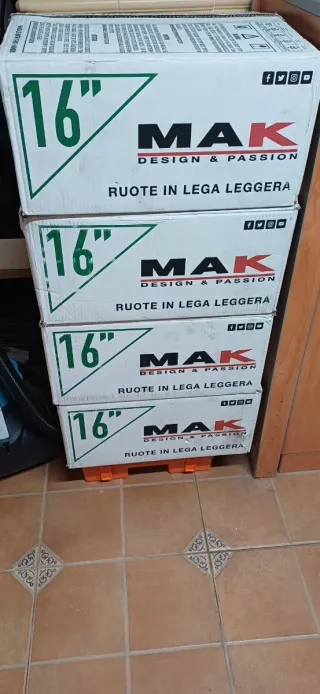 Llantas Mak 16 pulgadas