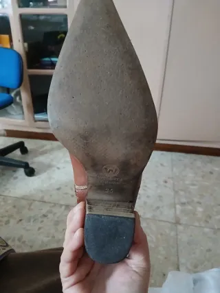 Botas de cuero marrones Wonder