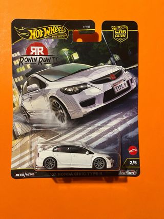 Hot Wheels Premium 07 Honda Civic Type R