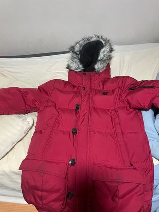 Chaquetón Silsik Rojo con Capucha