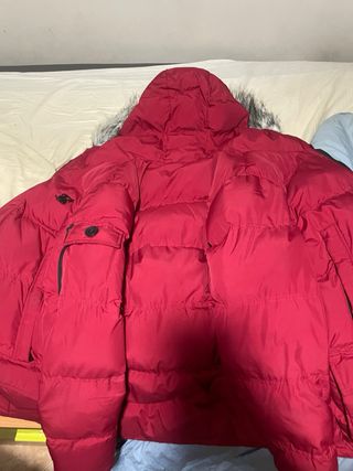 Chaquetón Silsik Rojo con Capucha