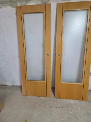 Puertas de madera para piso