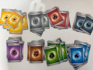 Lote 100 Cartas Pokémon Energía