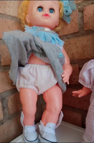 Pack 4 muñecas muy antiguas. Limpias de todo