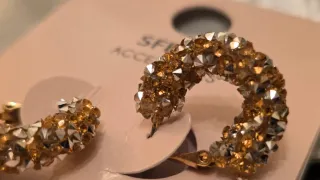 Conjunto Sfera Pendientes y Pulsera