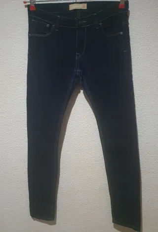 Pantalones vaqueros azules
