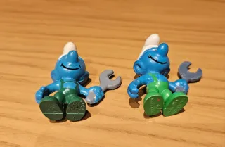 2 Pezzi Smurf Pejo/Schleich