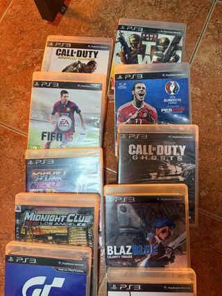 Lote Juegos PS3 y PS4