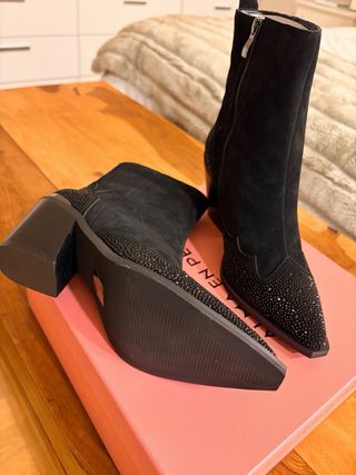 Botín Alma en Pena Negro Talla 38