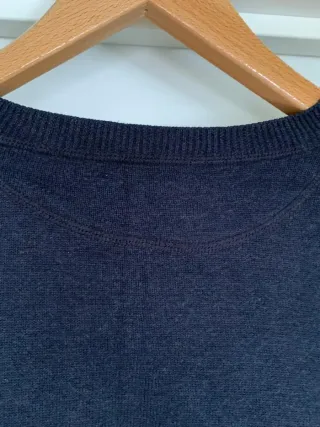 Jersey negro con estampado de ciervo