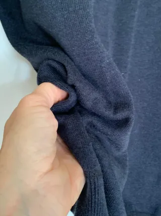 Jersey negro con estampado de ciervo