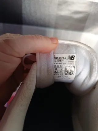 Zapatillas New Balance 550 Blancas Hombre