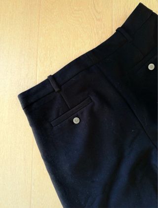 Pantalones Zara negros con raya lateral