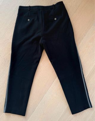 Pantalones Zara negros con raya lateral