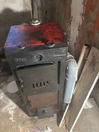 Caldera ROCA Negra y Roja