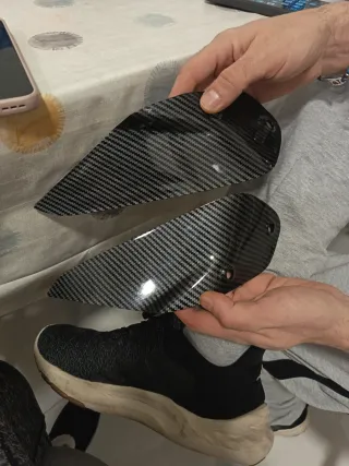 Deflectores Laterales BMW R1200GS R1250GS Carbono