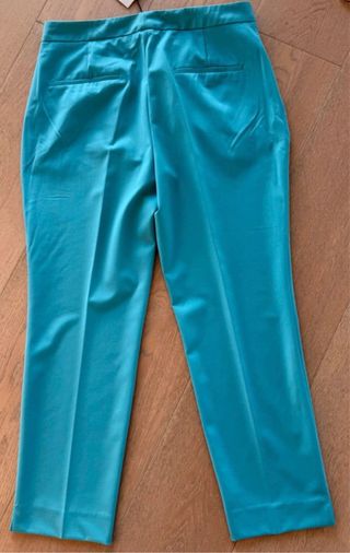 Pantalones Zara Teal Mujer Talla X